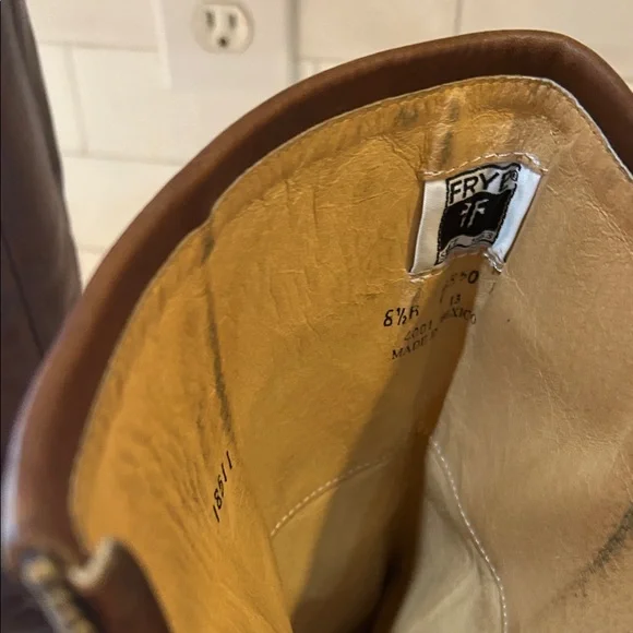 Frye Brown Heeled Boots - Picture 8 of 12